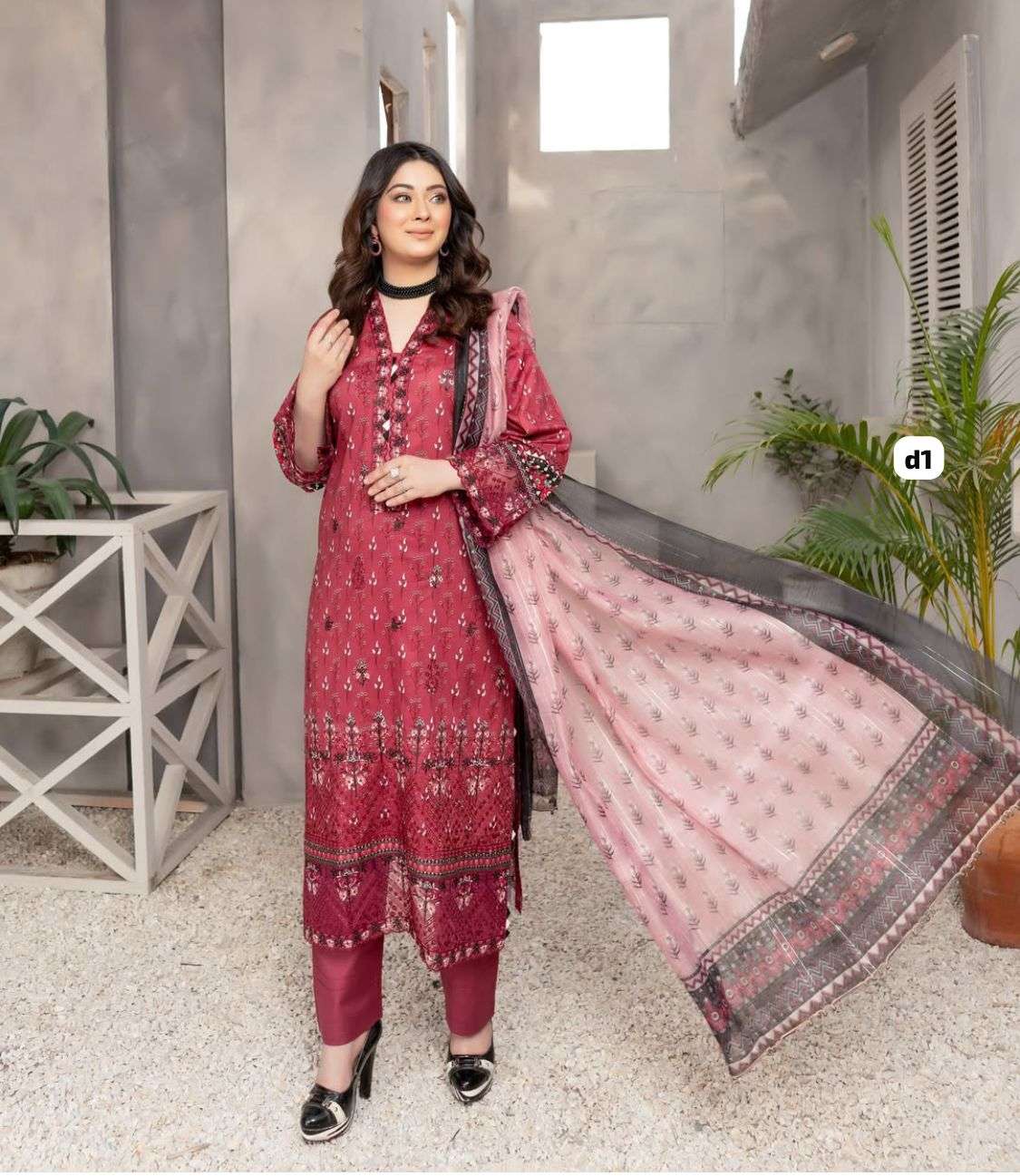 RTW Embroidered Lawn Collection by Munira Designs